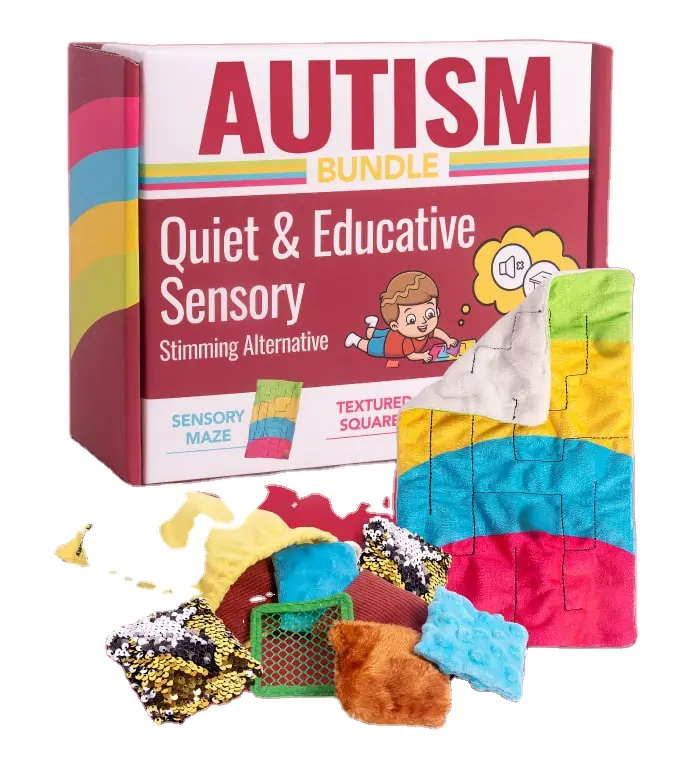 Montessori Examination Metal Slug Fidget Sensory Toys Metal Pack Set Autistic Children Bundle For Kids Adults