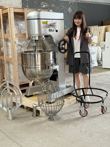 Bäckerei maschinen mit großer Kapazität 60L Kuchen Pizza Brot Teig Kneter Mehl Spiral Planetary Food Mixer mit CE - Product Image 2