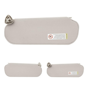 Pare-soleil Chevrolet 84054695 Beige Lot de deux Accessoire de toit intérieur pliable - Product Image 2