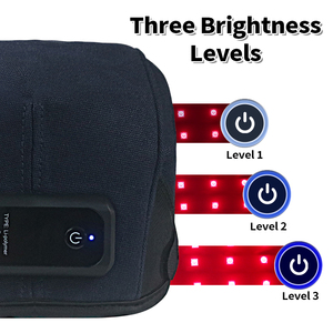 หมวกบำบัดด้วยแสงสีแดง 84 LEDs, 660nm และ 850nm แสงอินฟราเรดใกล้, แบตเตอรี่แบบชาร์จไร้สาย, หมวกเบเร่ต์สำหรับดูแลเส้นผม - Product Image 3