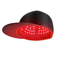 Gorra de Terapia de Luz Roja de 660nm para Crecimiento del Cabello, con 3-1 LED, Directo de Fábrica