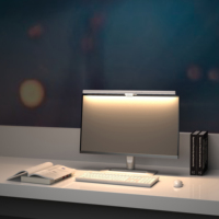 Écran de contrôle tactile moniteur lumière 3 couleurs d'éclairage ordinateur portable écran lampe de bureau avec synchronisation