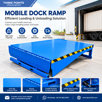 Niveleur de quai hydraulique à trois points, rampe de chargement fixe pour entrepôt, chargement de camions et conteneurs