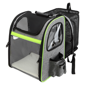 Luxury Soft-Sided Pet Carrier with Mesh Windows, Waterproof Foldable Travel Tote for Small <b>Dogs</b> Cats, Portable Lightweight Bag - Product Image 1