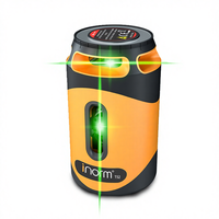 Niveau laser Inorm 5 lignes, instrument de nivellement pour la prospection et l'extérieur/l'intérieur, mini niveau laser croisé, niveau laser T52