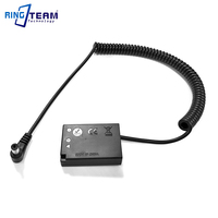 Câble DC 5.5X2.1mm LP-E17 Dummy ACK-E18 DR-E18 Adaptateur d'alimentation DC pour Canon EOS RP 77D 200D 800D T6s 760D T6i T7i