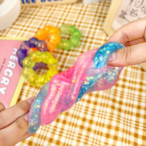 Pulsera de azúcar de malta colorida, divertido juguete antiestrés para niños de 5 a 7 años, juguete blando al por mayor - Product Image 3