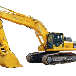 Excavatrice d'occasion KOMATSU PC400-7 l'équipement lourd de terrassement a utilisé l'excavatrice hydraulique de chenille