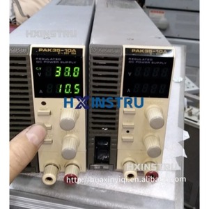 Fuente de Alimentación CC Regulada KIKUSUI ELECTRONICS PAK35-10A 0-35V 10A 50/60Hz Usada - Product Image 1