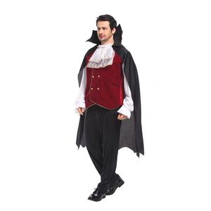 4ourcostumes - Disfraces Medievales Góticos de Vampiro Drácula para Hombre, Traje de Drácula para Juego de Roles - Product Image 4