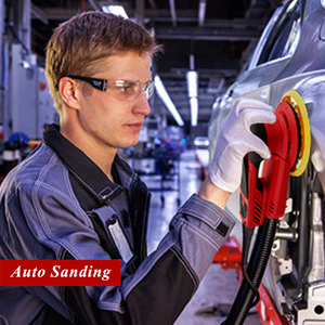 Máy chà nhám quỹ đạo điện không chổi than công nghiệp 150mm tốc độ không đổi 450W, độ lệch tâm 5mm/2.5mm, điện áp định mức 230V - Product Image 5