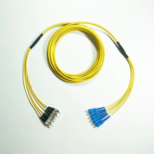 6 कोर जी 657a1 सर्पिल बख्तरबंद ट्यूब फाइबर ऑप्टिक ड्रॉप केबल पैच कॉर्ड सी. सी. पी. सी./ऊपर 10 मीटर/20 मीटर/30 मीटर/50 मीटर/100 मीटर/250 मीटर लंबाई ftth - Product Image 6