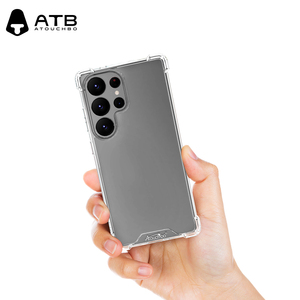 ATB Pour Samsung Galaxy S24 Plus Couverture Arrière <span class=keywords><strong>Transparente</strong></span> Ultra Mince Clair Souple TPU Téléphone étui pour Samsung S25 Ultra S23 <span class=keywords><strong>S22</strong></span> + - Product Image 1
