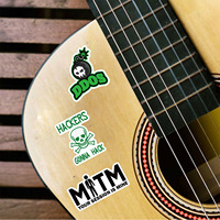 50 autocollants imperméables pour ordinateur portable, bouteille, voiture, avec logo de programmeur informatique, graffiti, code informatique