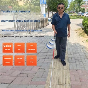 Mô hình mới siêu âm điện tử bằng giọng nói hướng dẫn mù mía với thông minh tránh chướng ngại vật cho người mù cá nhân - Product Image 4