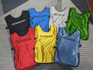 Chalecos Deportivos Transpirables Personalizables Unisex, Suministro de Fabricantes, Chalecos de Baloncesto sin Estampado, Petos de Entrenamiento de Fútbol - Product Image 4