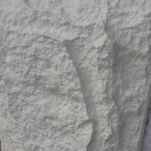Azulejos de pared exterior de piedra de hongo PU ligero fondo de piedra artificial pared 3D cuero de piedra PU