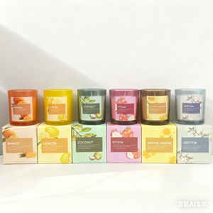 Bougie parfumée colorée, illuminez votre <span class=keywords><strong>espace</strong></span> avec des couleurs sucrées comme des bonbons - Product Image 3