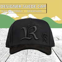Casquette de baseball brodée à large bord en coton 100% de haute qualité - Respirante et imperméable, unisexe, toutes saisons