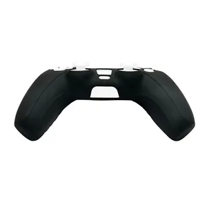Coque de protection en silicone antidérapante pour manette <span class=keywords><strong>PS5</strong></span> avec capuchons de joysticks souples pour Playstation 5 - Product Image 5
