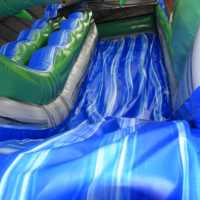 Perosotan Air Tiup ADS dengan Kolam Biru Blue Crush untuk Penggunaan di Halaman & Dalam Ruangan, Kesenangan Musim Panas, Bahan PVC, Garansi 2 Tahun, Model ADS-ISAP81