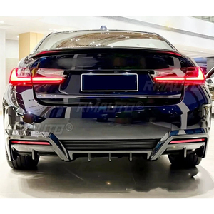 Difusor de Parachoques Trasero para Coche, Alerón Lateral Trasero para BMW I3 2022 2023, Kits de Carrocería en Negro Brillante - Product Image 5