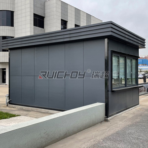 Kiosque de sécurité extérieur Ruichoy en alliage d'aluminium, étanche et personnalisable pour supermarché - Product Image 3