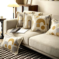 Housses de coussin de canapé modernes bohèmes écologiques personnalisées en gros, nouveaux modèles de taies d'oreiller décoratives pour la maison