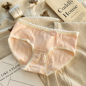 Culottes pour femmes en coton pur respirant, antibactériennes, élastiques et douces pour la peau - Product Image 6