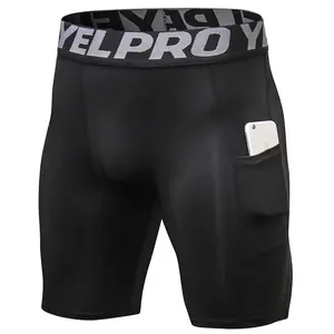 Mens Pro Short Shorts Gym workout Sporty running training quick dry slim shorts