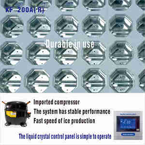 KF-<span class=keywords><strong>200A</strong></span> (आर) थोक अनुकूलित बेलनाकार बर्फ मशीन पेय के लिए मोटी स्टेनलेस स्टील एलसीडी नियंत्रण पैनल - Product Image 4