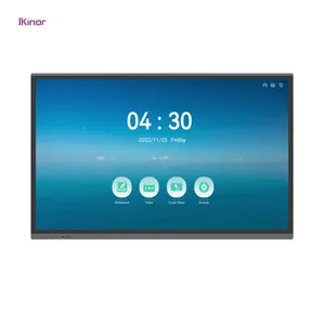 Android 13 System 311D2 Mainboard Interactive Whiteboard 4K UHD With OPS Smart Board Price 65 Inch