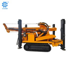 Plataforma de perforación sobre orugas de acero CS350s con componentes de núcleo de cojinete de motor de bomba para perforación de pozos hidrogeológicos - Product Image 1