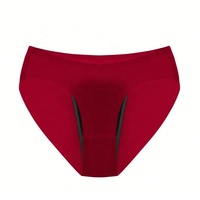 Ropa Interior Menstrual para Mujer, 3 Capas Transpirables, Bragas Menstruales de Talla Grande, Flujo Abundante, Ropa Interior para Incontinencia