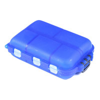 10 compartiments attirail de rangement en plastique petit étui à leurres Mini leurre perles accessoires stockage pêche leurre boîtes