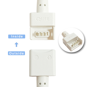 Conectores de Tira de Luz LED de PCB Sólido Hippo-M, Impermeables IP65, Conexión Rápida y Fácil, 12V, para Tira de Luz de un Solo Color de 10mm - Product Image 3