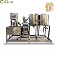 Homogénéisateur de broyeur automatique Machine de fabrication de protéines de soja fraîches Texture Ligne de production de lait de soja