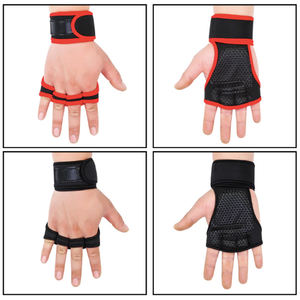 Gants d'entraînement d'haltérophilie avec logo personnalisé en gros Gants d'entraînement avec soutien du poignet - Product Image 4
