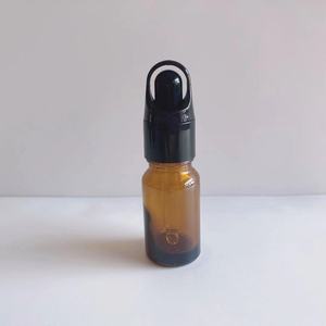 Botella de Vidrio al por Mayor, Personalizada, Color Ámbar Esmerilado, con Gotero para Aceites Esenciales y Sueros, 15ml, 20ml, 30ml, 50ml, 100ml - Product Image 4