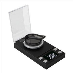 For LCD Pocket Mini <strong>Scale</strong> 0.001g Accuracy Diamond Jewelry <strong>Scale</strong> with Tray and Dust Cover OEM Customizable - Product Image 1