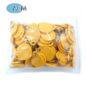 13.56mhz 可重写防水 ABS <span class=keywords><strong>RFID</strong></span> 迷你标签钥匙扣，带 NFC 钥匙链访问控制功能 - Product Image 3
