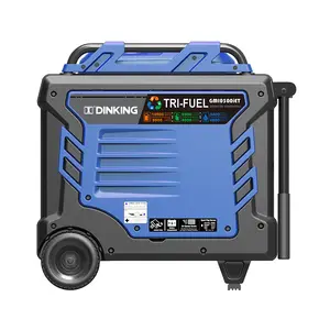 Dinking 10KW Silent Inverter Gasoline Generators for sale