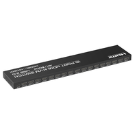 Commutateur KVM HDMI USB2.0 8x1 DT-HK801 8 entrées 1 sortie 4K 30Hz pour 8 PC partageant moniteur, souris et clavier