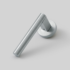 <strong>GOO</strong>-KI Vintage Classic Interior Door Handle and Lock with Brushed <strong>Chrome</strong> Finish Durable Brass Material Easy Installation - Product Image 3