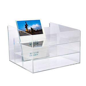 Caja de Almacenamiento Transparente de Acrílico con Niveles para Mascarillas Faciales, Organizador de Cosméticos para el Cuidado de la Piel, Estante de Exhibición para Baño - Product Image 2