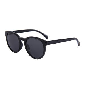 Lunettes de soleil polarisées Conchen à monture ronde, verres TAC noirs UV400, unisexe, protection solaire, pêche, voyage, conduite, mode - Product Image 2