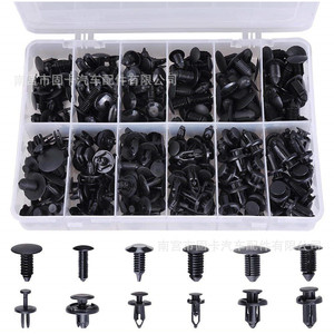 340Pcs Plastic Car <b>Trim</b> Clips Kit <b>Door</b> Panel Retainers Fasteners For Auto Repair Replacement - Product Image 1