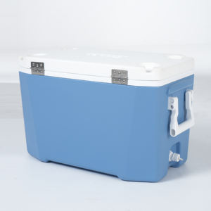 Glacière isotherme Ecooler 50L/52QT en PE/PP, étanche, pour extérieur, marine, camping, pêche, chasse, plage, intérieur, stockage alimentaire - Product Image 5