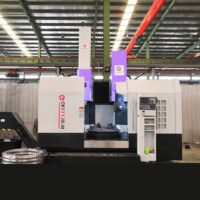 Centre de tournage CNC HT8 FANUC, lit incliné, machine de tour automatique de chine avec rapport de test UBC du japon