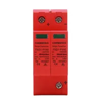 DC1000V Export Parafoudre SPD Protection contre la foudre photovoltaïque 2P Parafoudre 40KA pour système solaire Type T2